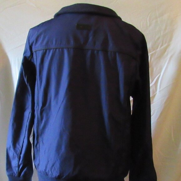 Baubax Blue Winter Bomber Jacket Size Large Excellent Condition - NO HOOD - Picture 4 of 9